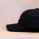 New Black Signature Dad Cap Black