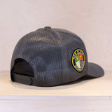 New Black Swing Trucker Cap Medium Grey