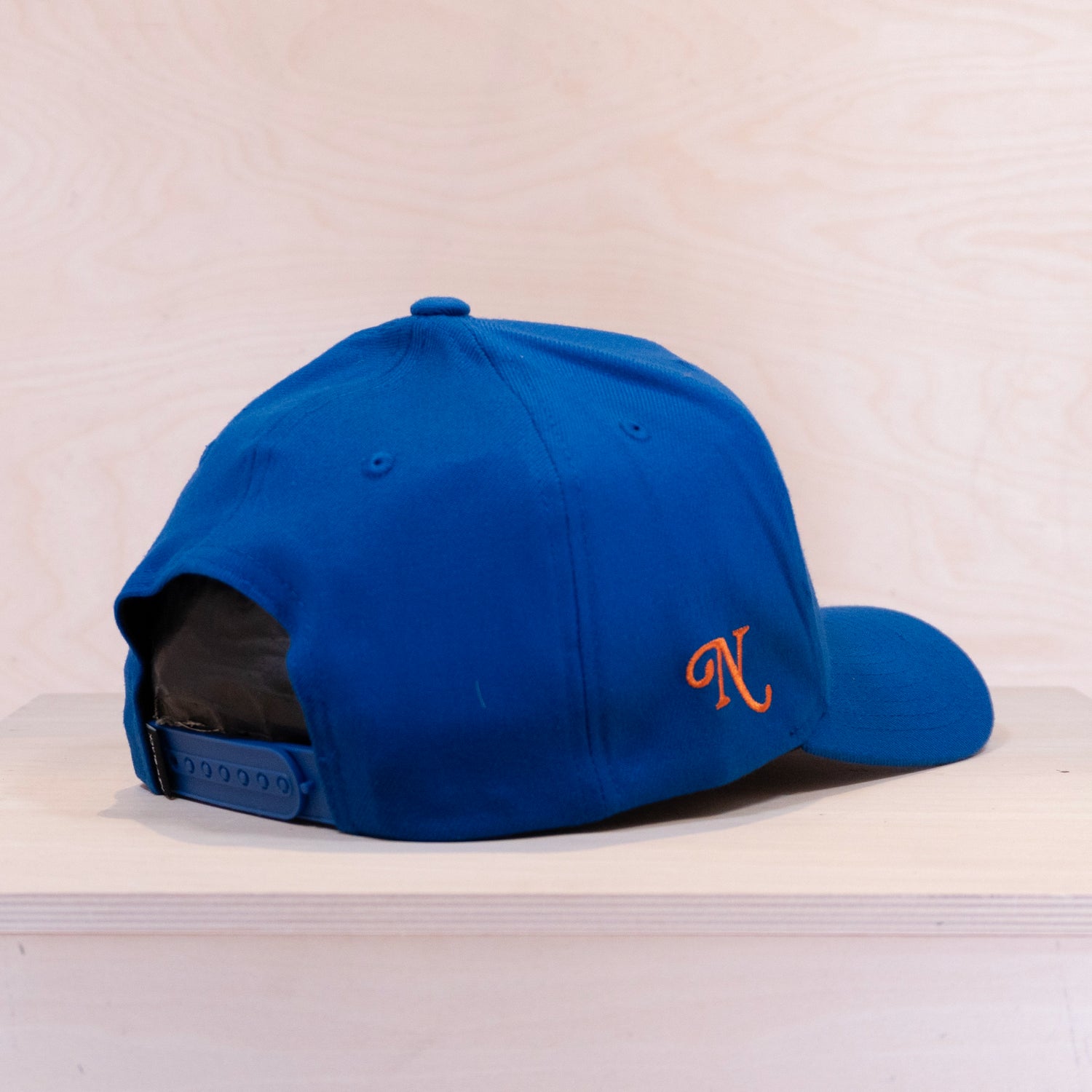 New Black Symbol A-Frame Cap Blue