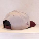 New Black Warrior A-frame Cap Burgundy