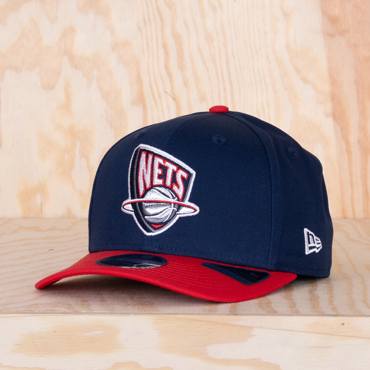 New Era Nets NBA Hardwood Classic 9FIFTY Snapback Cap Dark Blue