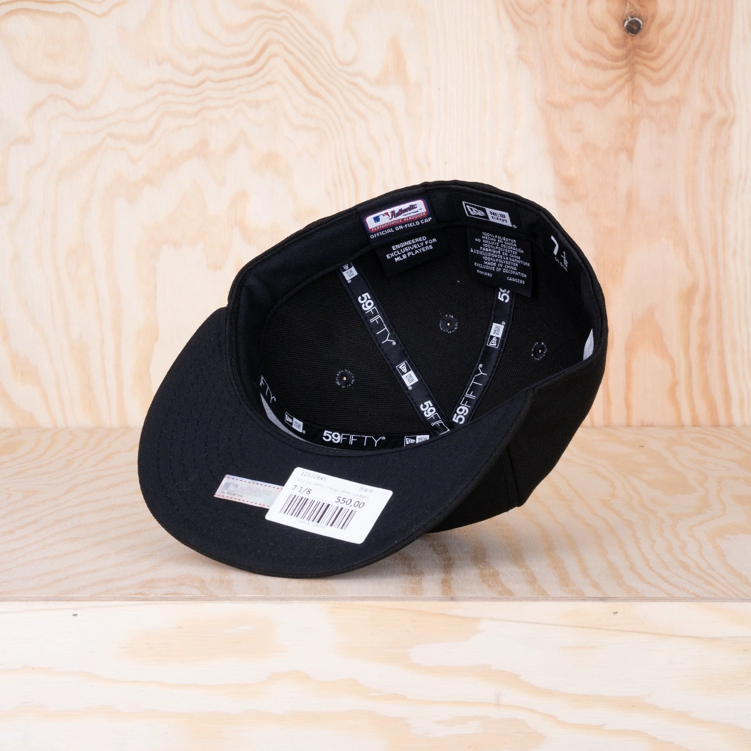 New Era 59fifty Chicago White Sox Black