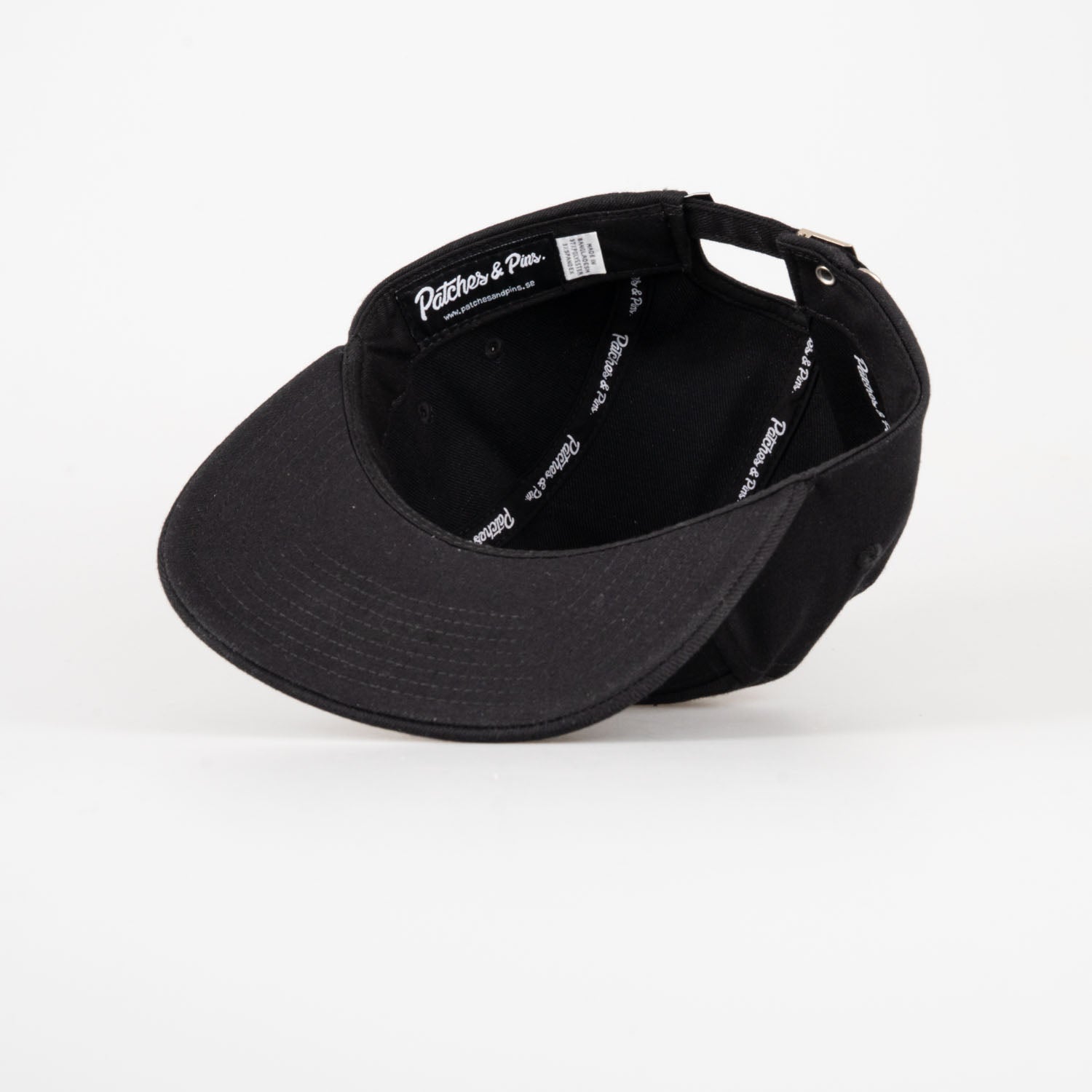 P&P Recycled Blank 5-Panel Cap Black