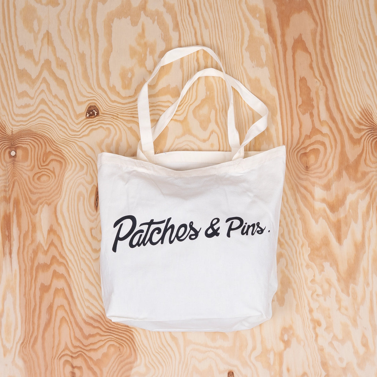 Patches & Pins Totebag Off White