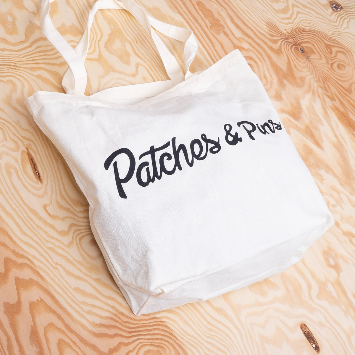 Patches & Pins Totebag Off White