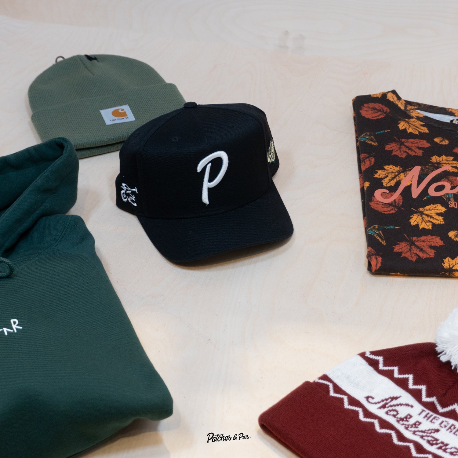 Ca'put Patches Exclusive Letter P Cap Black