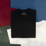 Patches Blank Canvas T-shirt Black