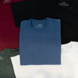 Patches Blank Canvas T-shirt Denim Blue