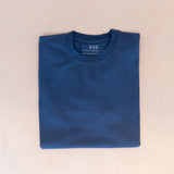Patches Blank Canvas T-shirt Denim Blue