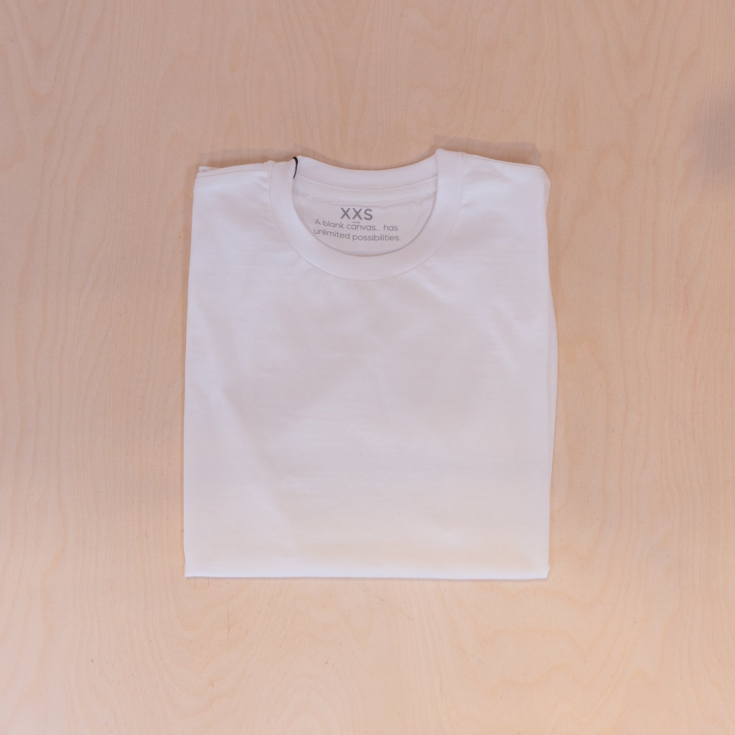 Patches Blank Canvas T-shirt White