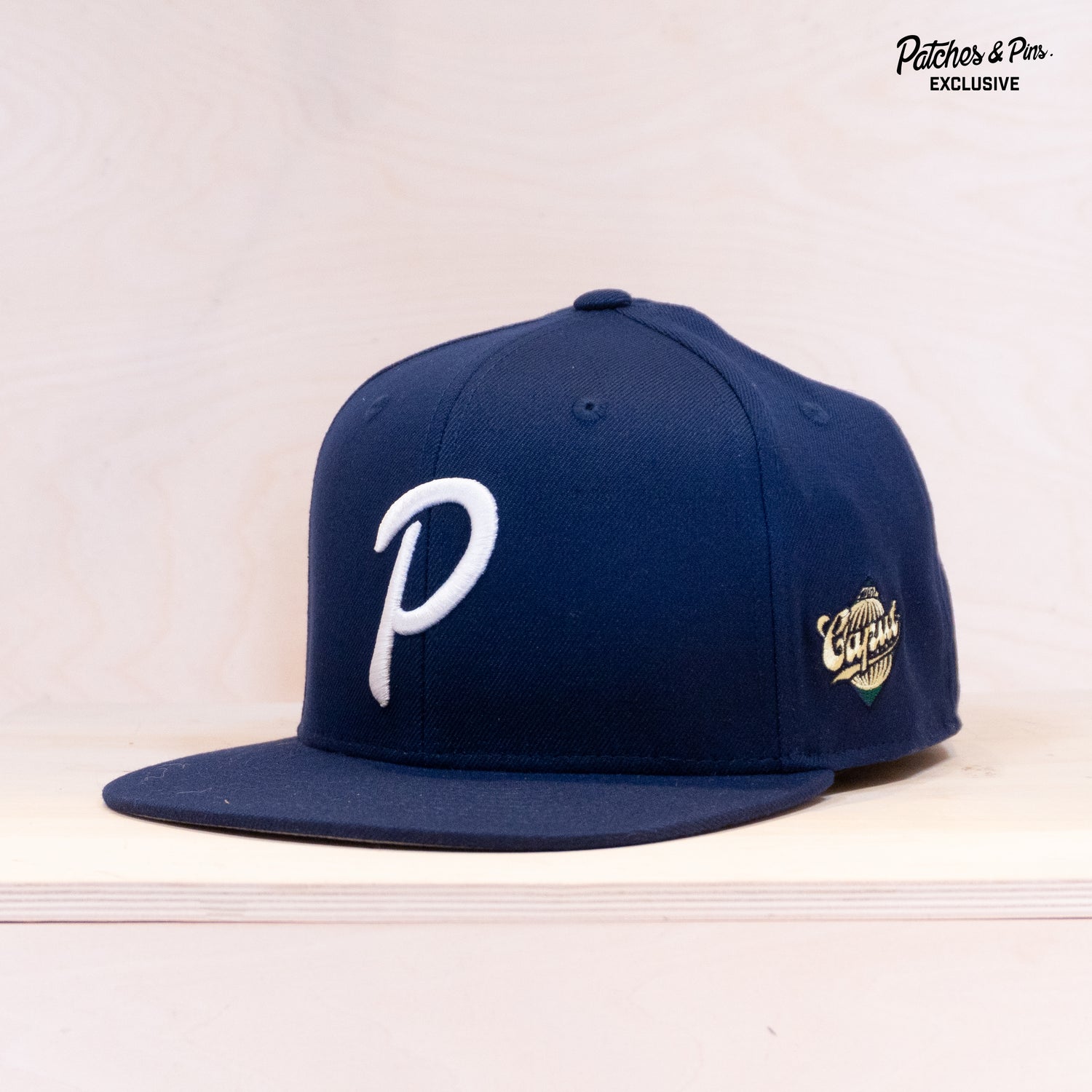 Ca´put Letter P Fitted Cap Navy