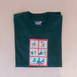Polar Skate Co. Safety On Board Tee Dark Green