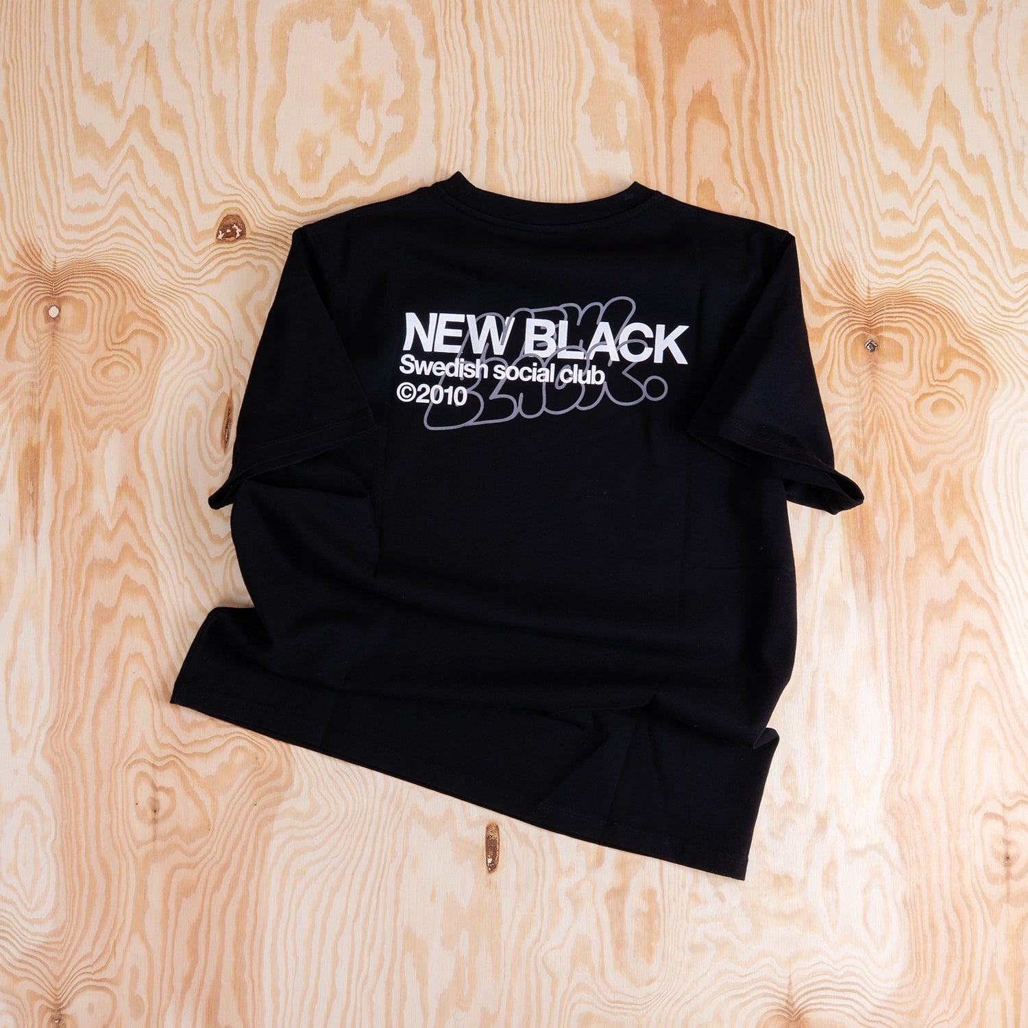 New Black Social Club T-shirt Black