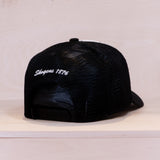Skogens Träkol Kolgrill Trucker Black/White