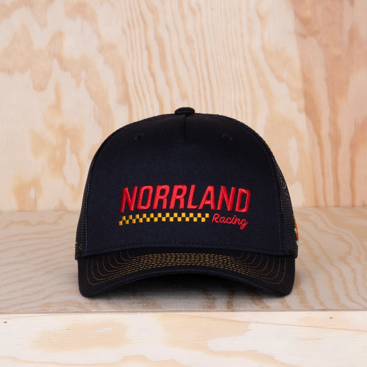 Sqrtn Norrland Racing Trucker Cap Black