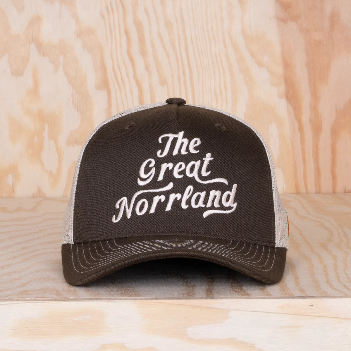 Sqrtn Wordmark Trucker Cap Dark Mash