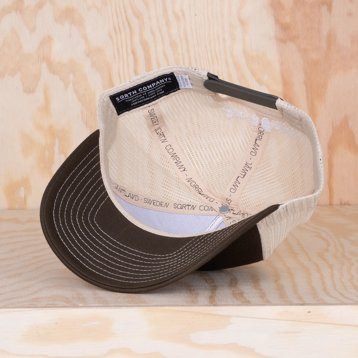 Sqrtn Wordmark Trucker Cap Dark Mash