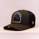 Sqrtn Älgen Hkd Trucker Cap Dark Mash