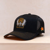 Sqrtn Älghorn Trucker Cap Black