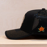 Sqrtn Älghorn Trucker Cap Black