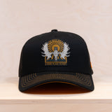 Sqrtn Älghorn Trucker Cap Black