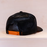 Sqrtn Campsite Trucker Cap Black
