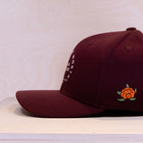 Sqrtn Circle 120 Cap Burgundy