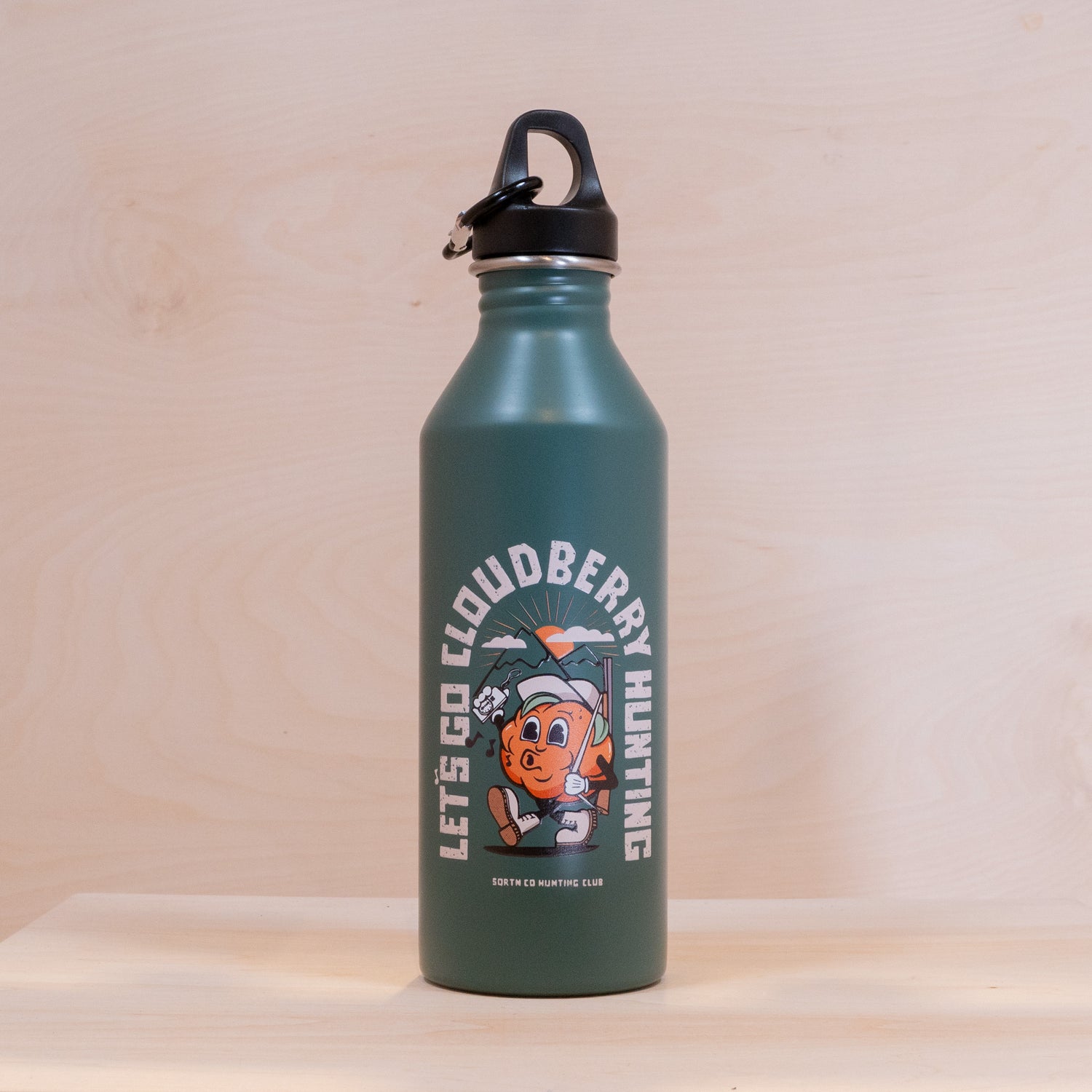 Sqrtn Cloudberry Bottle 800 Dark Green