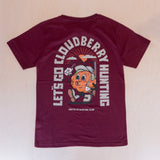 Sqrtn Cloudberry T-shirt Dark Burgundy