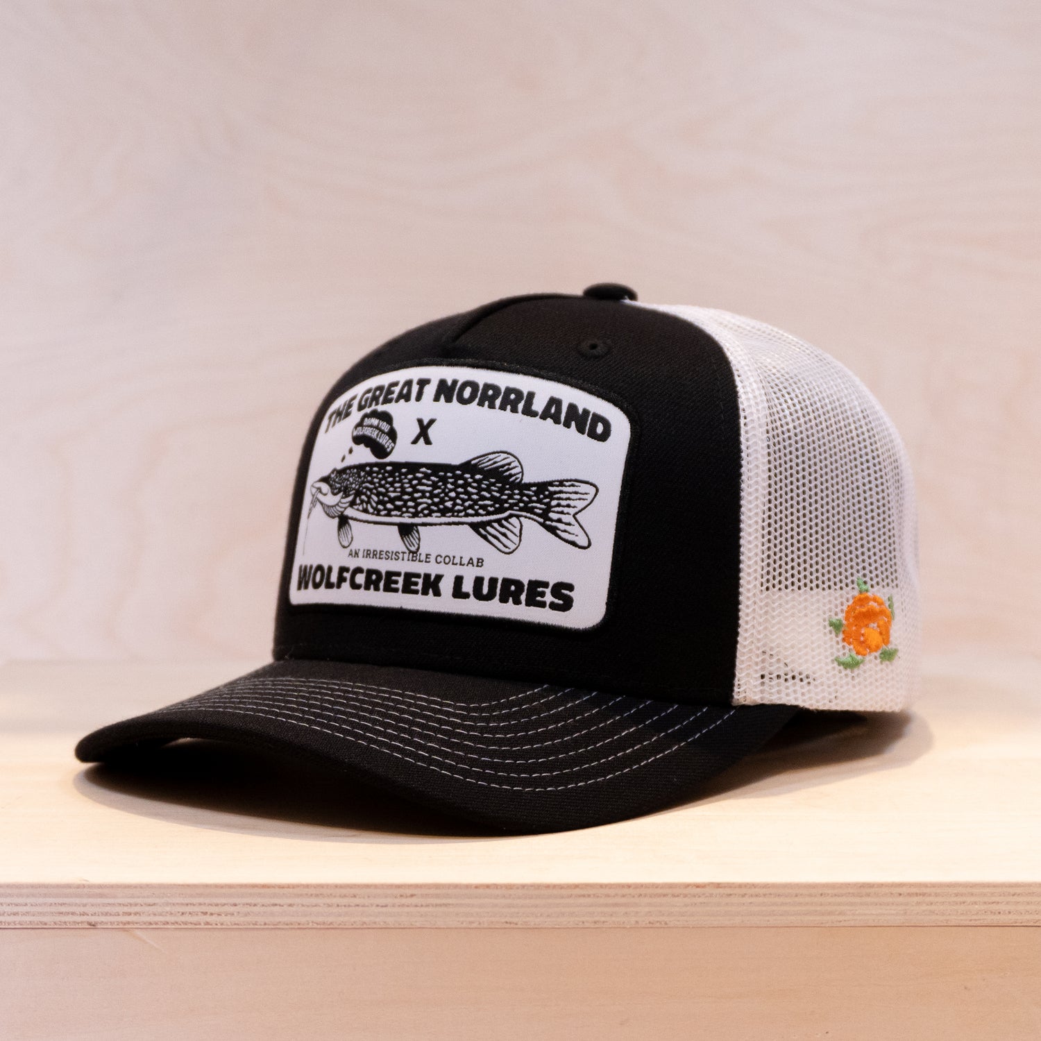 Sqrtn Collab Trucker Cap Black