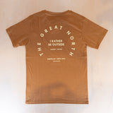 Sqrtn Cricle T-shirt Sugar Cane