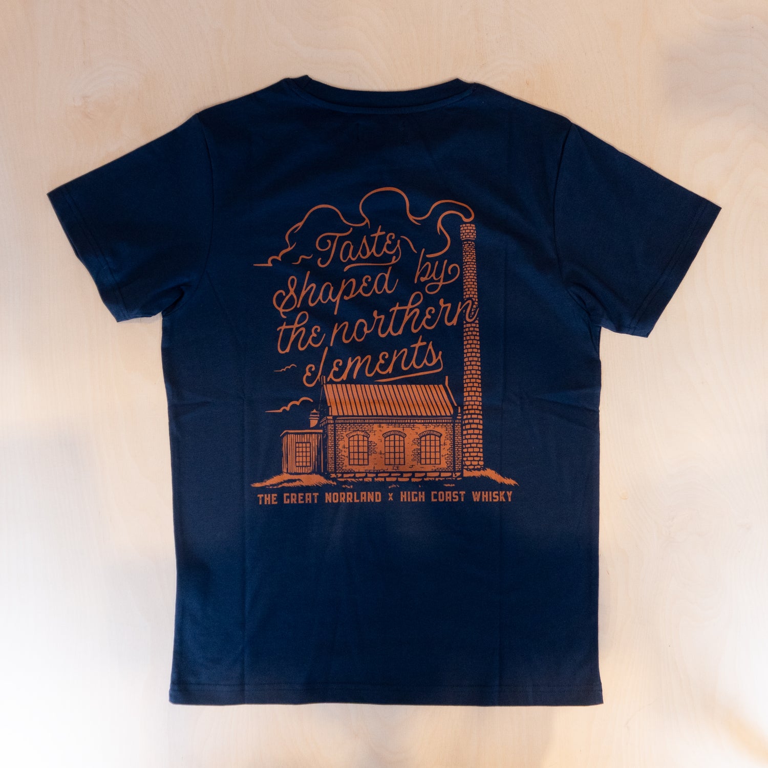 Sqrtn Distillery T-shirt Baltic Blue