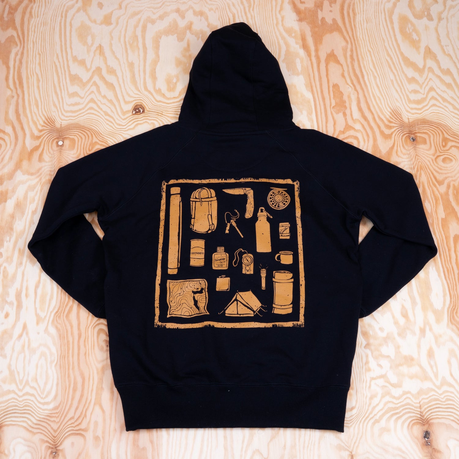 Sqrtn Essentials Hood Black