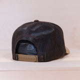 Sqrtn Fishing Camp Hooked Trucker Cap Khaki