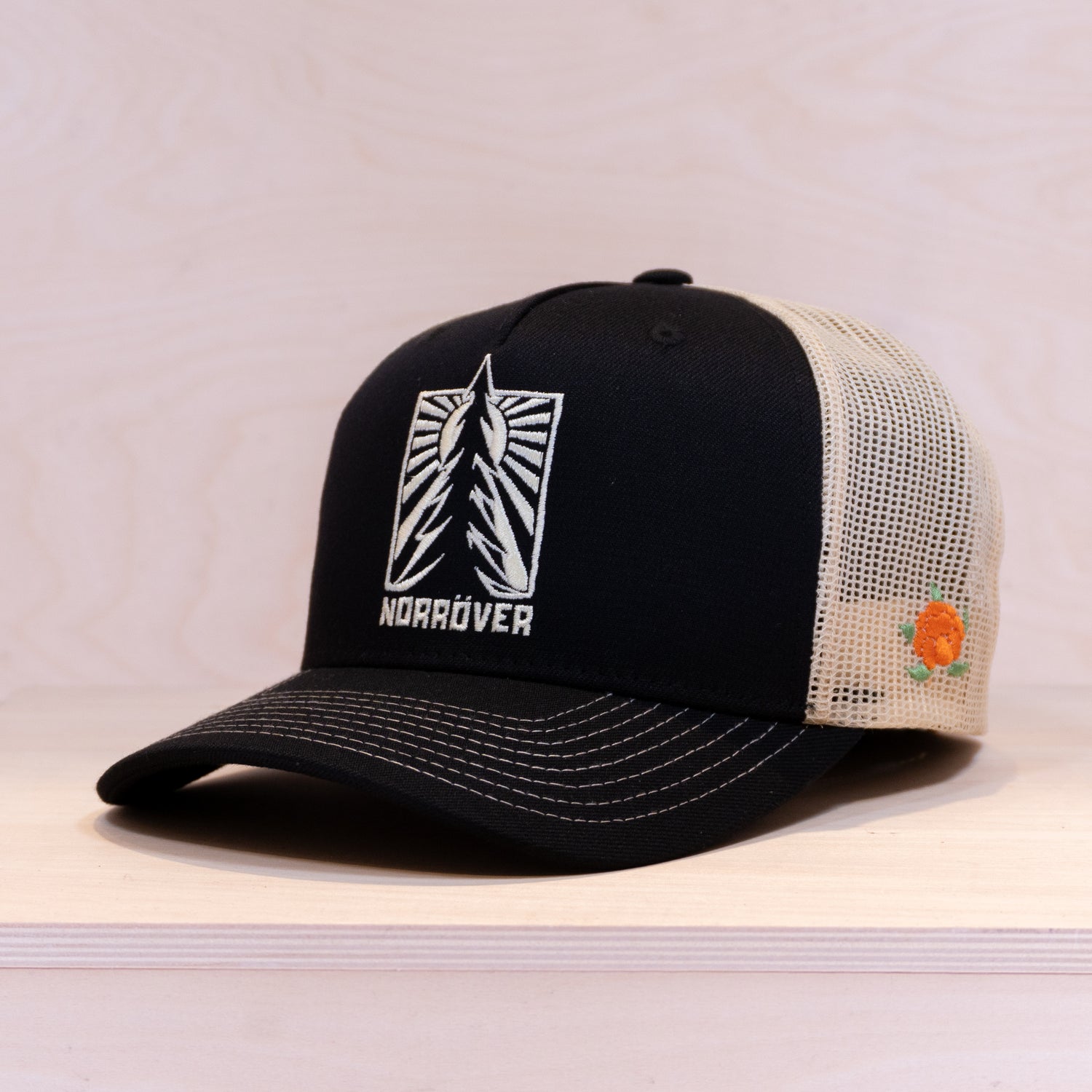Sqrtn Granen Hkd Trucker Cap Black