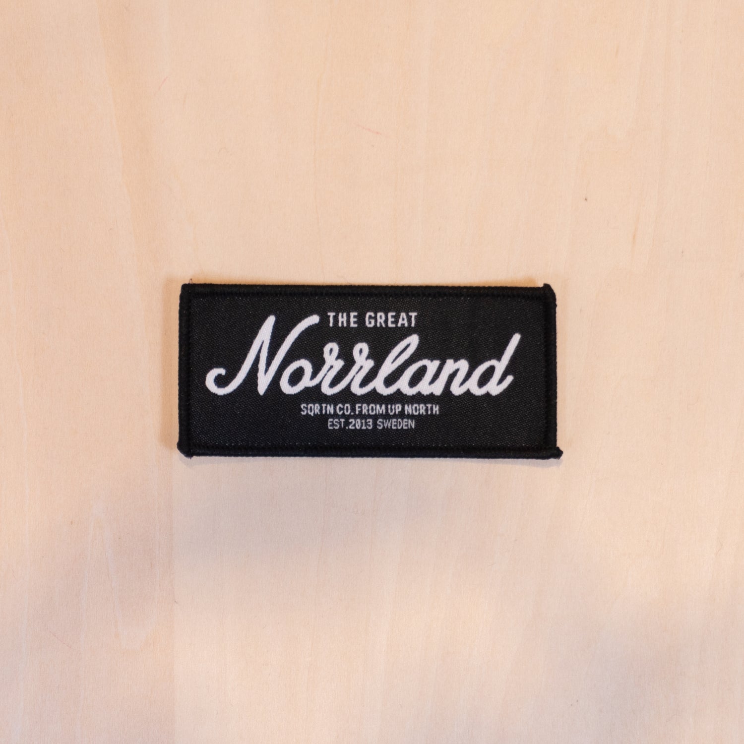 Sqrtn Great Norrland Patch Black