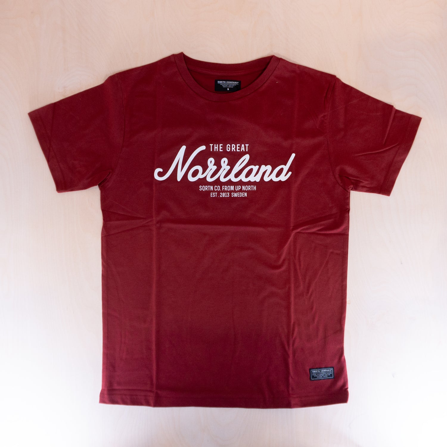 Sqrtn Great Norrland T-shirt Autumn Red