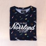 Sqrtn Great Norrland T-shirt Havet Navy