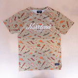 Sqrtn Great Norrland T-shirt Mountain Soft Green