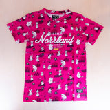 Sqrtn Great Norrland T-shirt Mumin Hot Pink