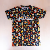 Sqrtn Great Norrland T-shirt Mumin Retro Black