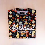 Sqrtn Great Norrland T-shirt Mumin Retro Black