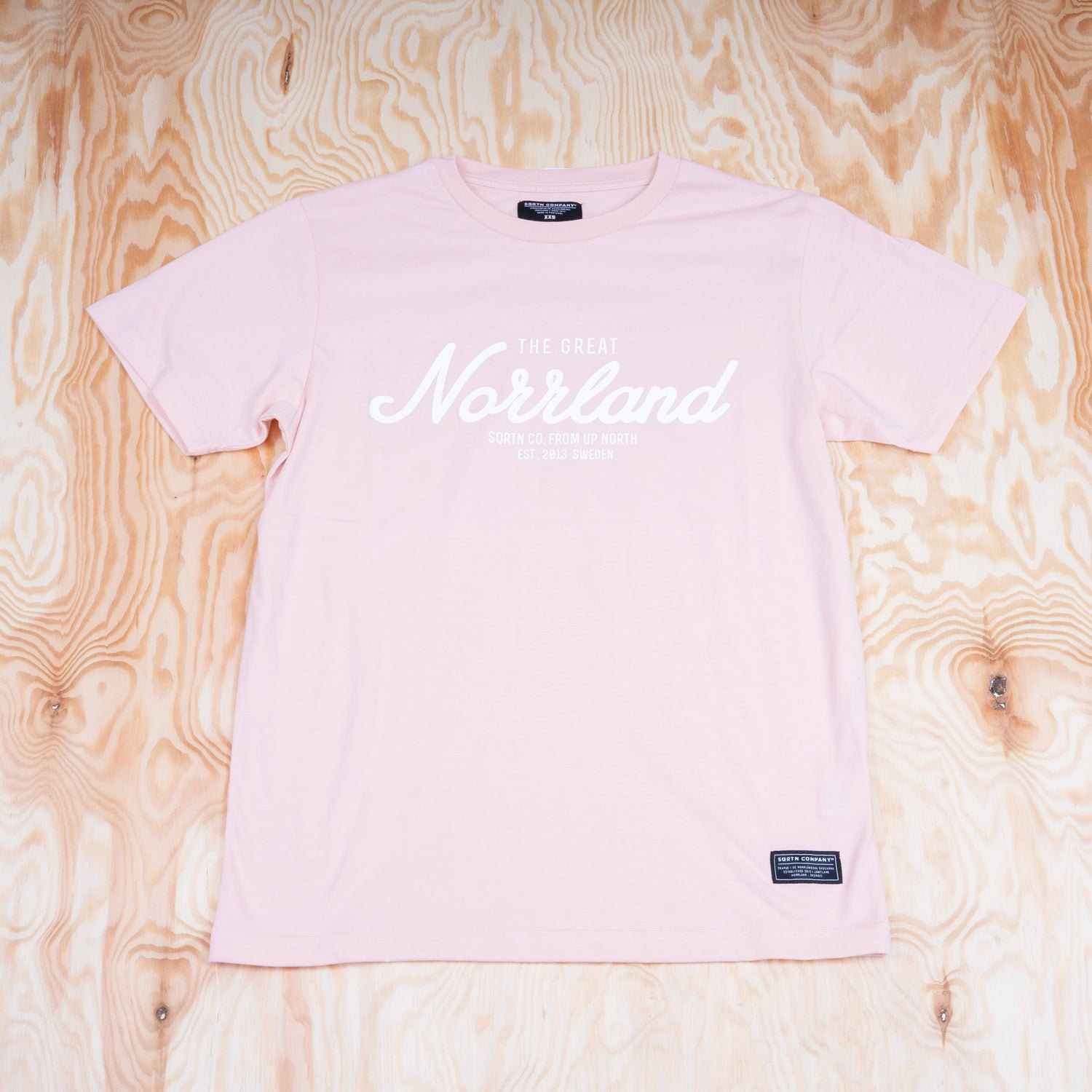 Sqrtn Great Norrland T-shirt Rose Dawn