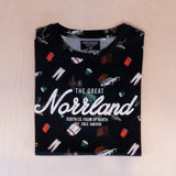 Sqrtn Great Norrland T-shirt Safari Black