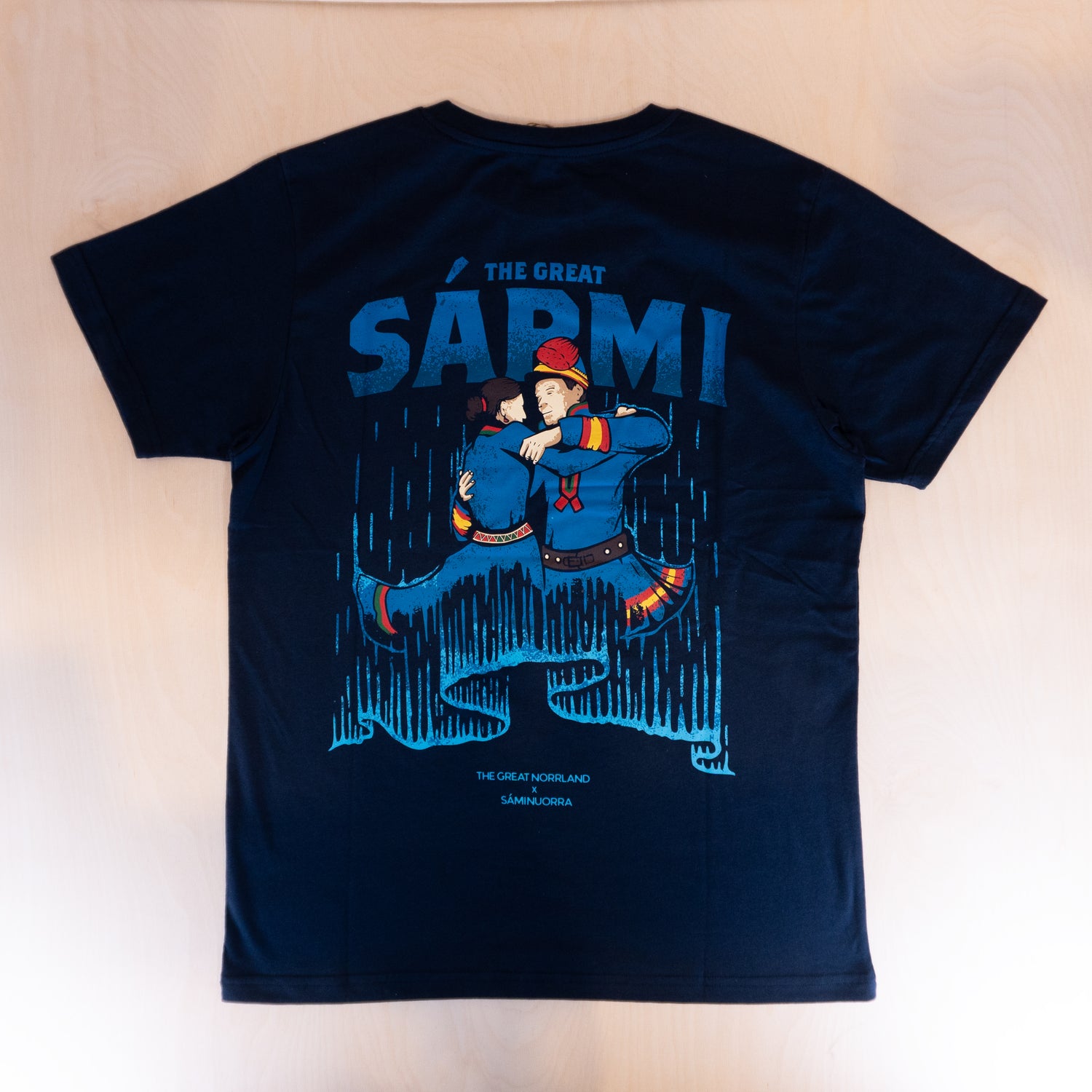 Sqrtn Great Sápmi T-shirt Navy