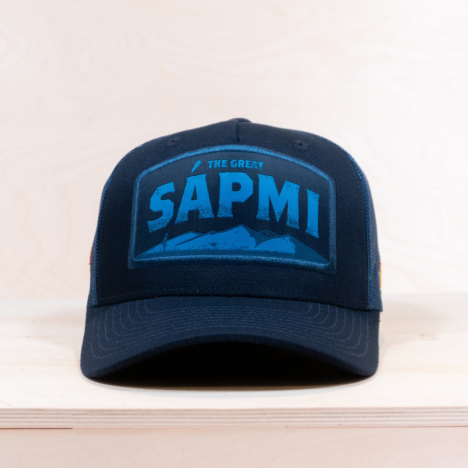 Sqrtn Great Sápmi Trucker Cap Navy