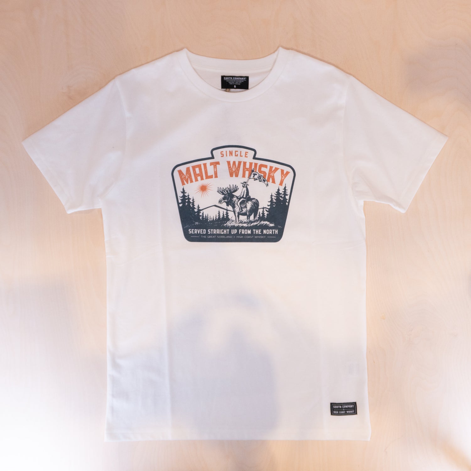 Sqrtn HCW Cowboy T-shirt Natural Cotton