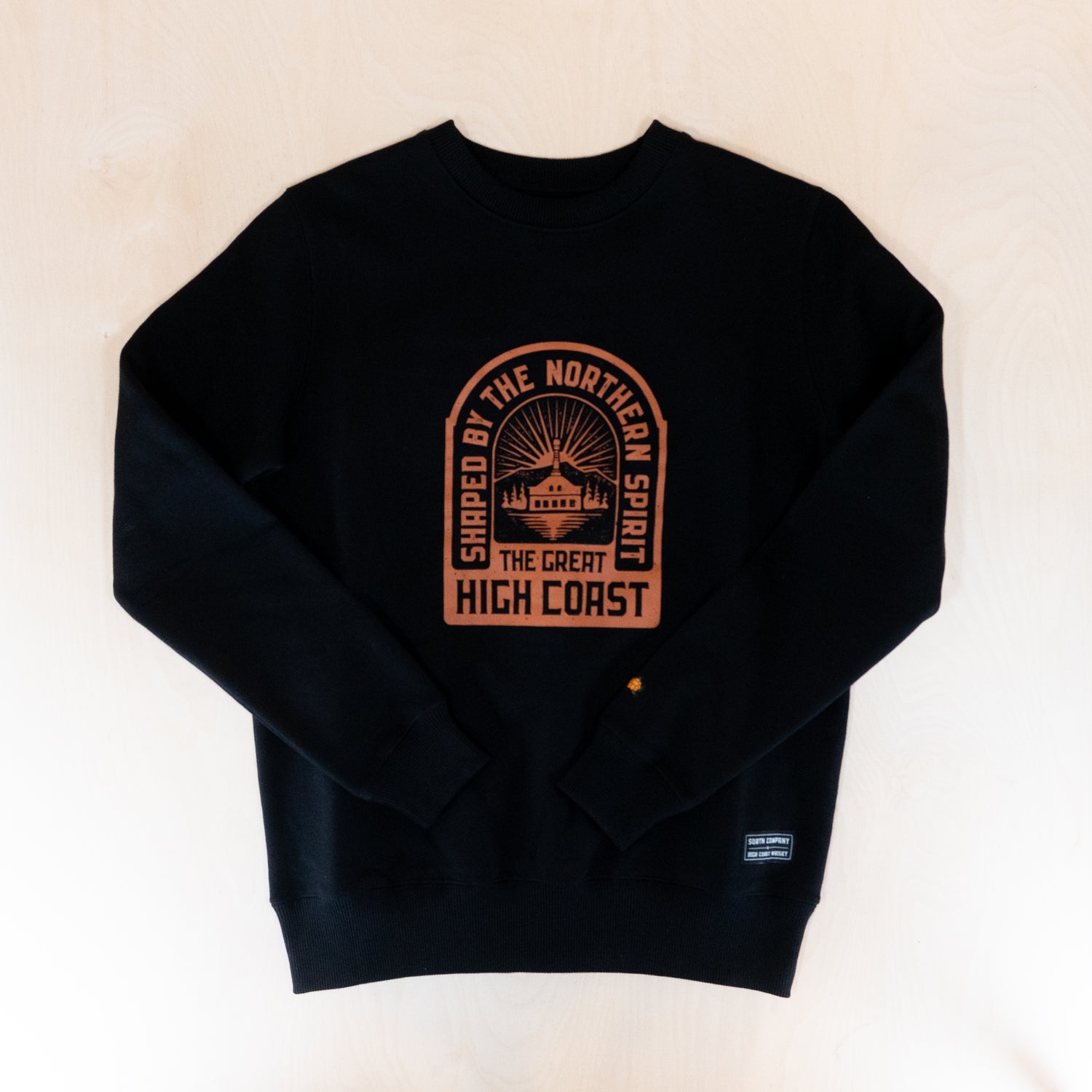 Sqrtn HCW Window Crewneck Black