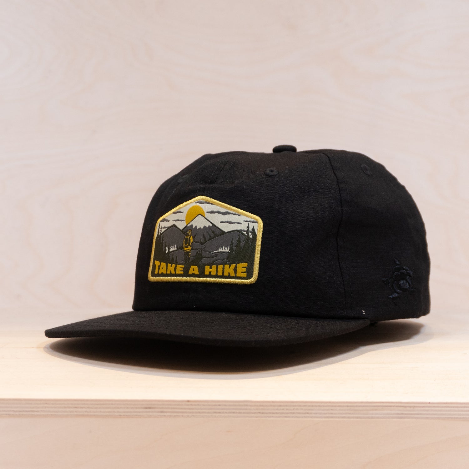 Sqrtn Hike 6-Panel Cap Black