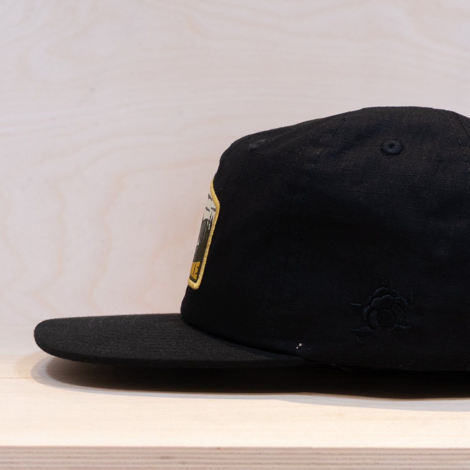 Sqrtn Hike 6-Panel Cap Black
